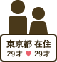 東京都在住 / 29才と29才